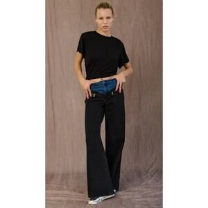 TT STUDIOS Ava Jean in Doyers St Wide Leg Size 25